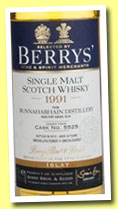 Bunnahabhain 1991/2012 (46.1%, Berry Bros & Rudd, cask #5525)